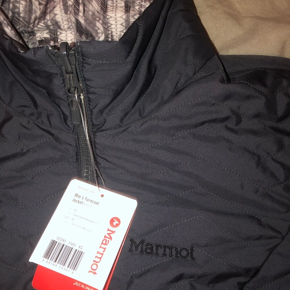 Women’s XS Marmot reversible puffer coat - Picture 2 of 5
